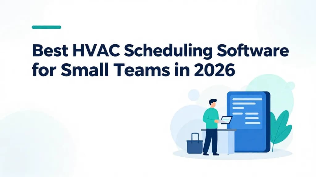 Best HVAC Scheduling Software for Small Teams in 2026