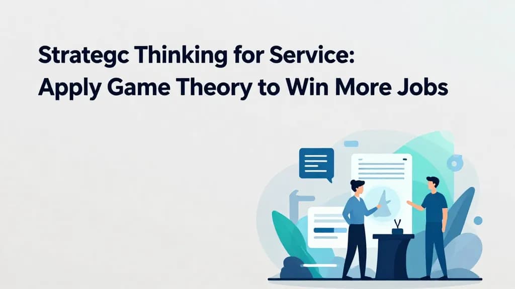 Featured image for Strategic Thinking for Service Providers: Apply Game Theory to Win More Jobs
