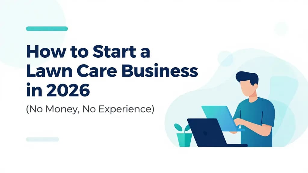 Featured image for How to Start a Lawn Care Business in 2026 (No Money, No Experience)