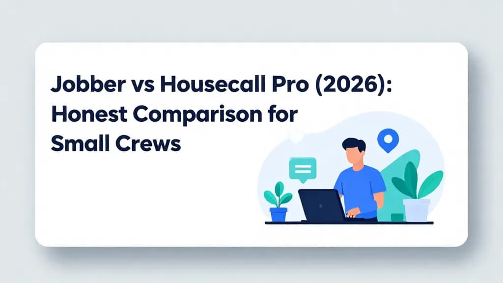 Jobber vs Housecall Pro (2026): Honest Comparison for Small Crews