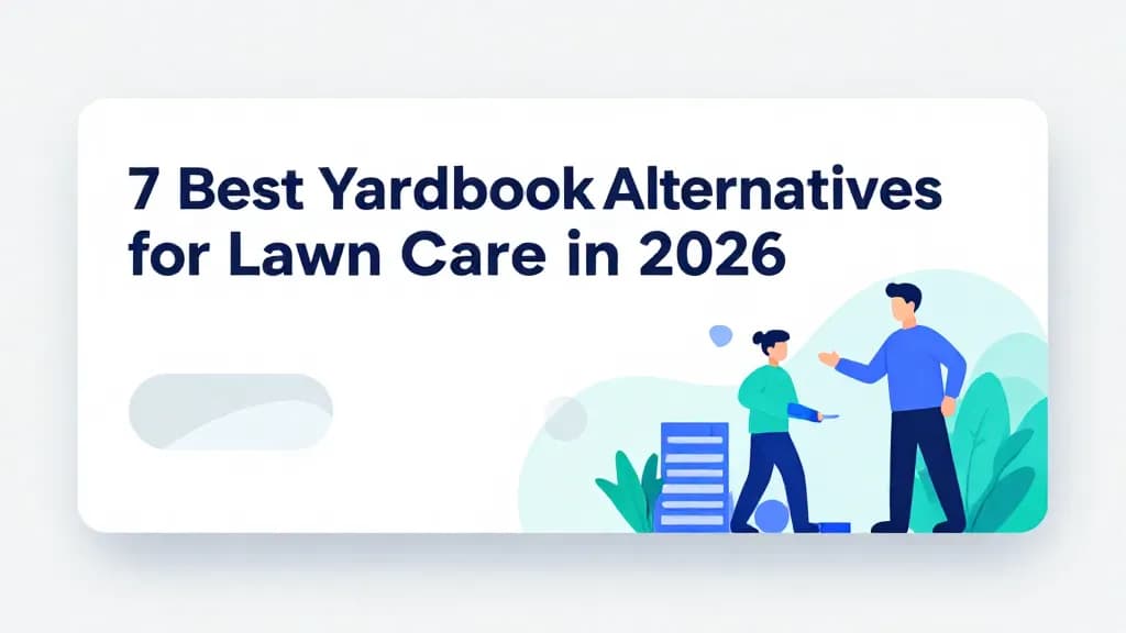 Featured image for 7 Best Yardbook Alternatives for Lawn Care in 2026