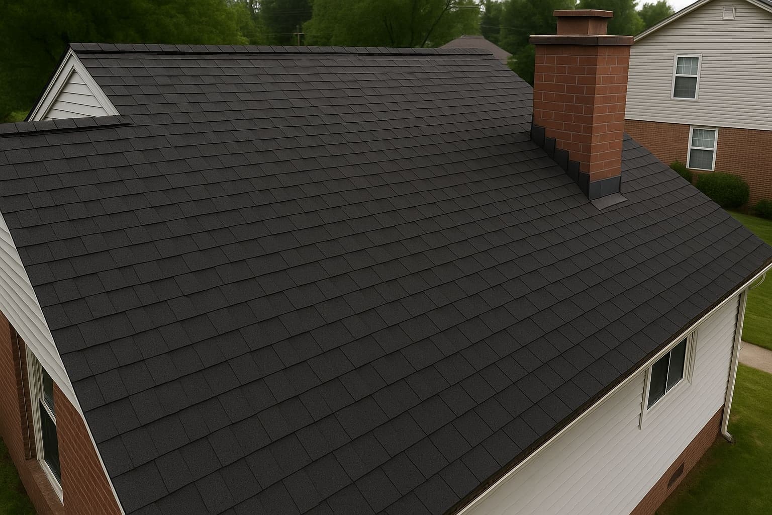 After · NORTH SLOPE roof photo, Shot by Dee (crew)
