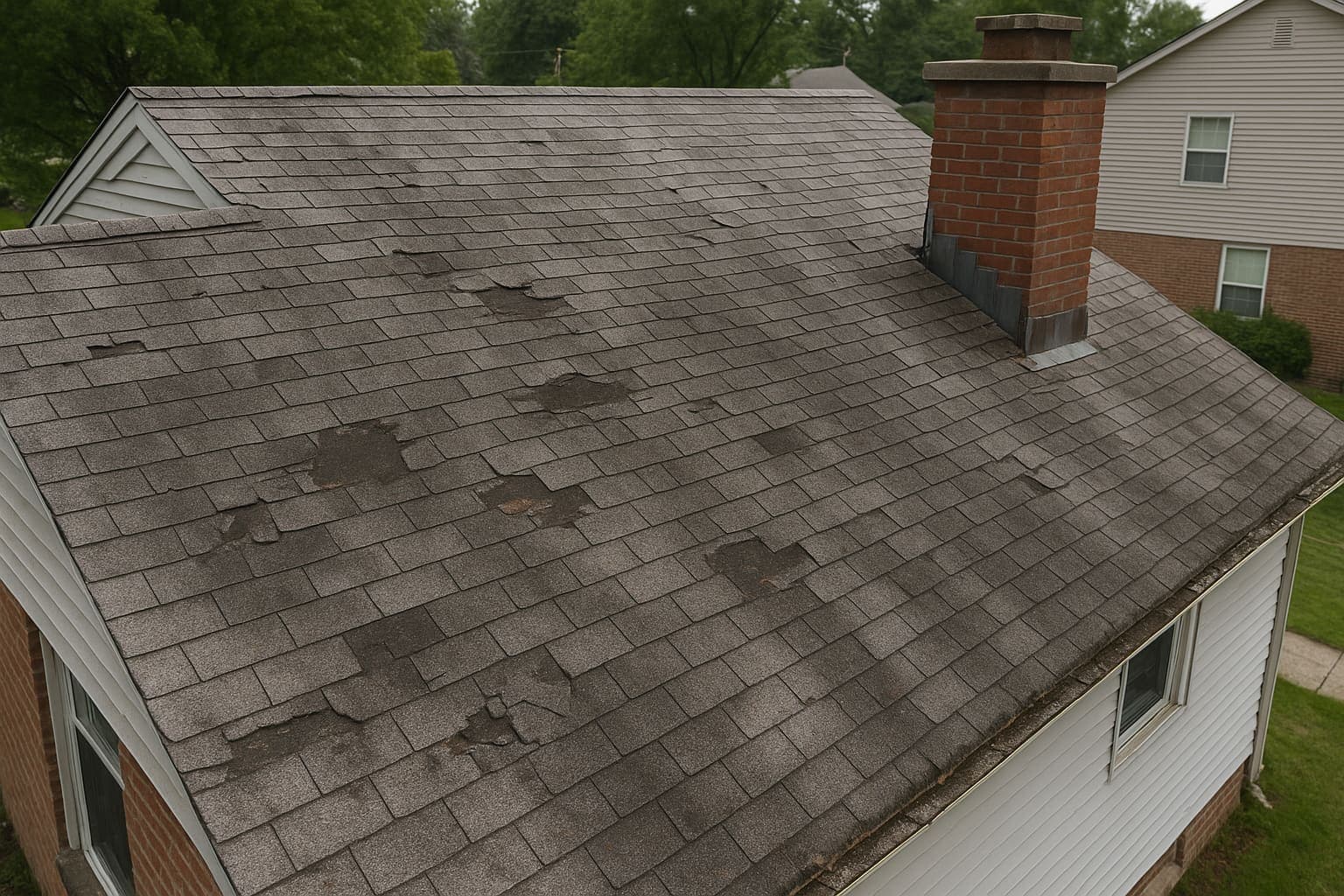 Before · NORTH SLOPE roof photo, Shot by Marco (sub)