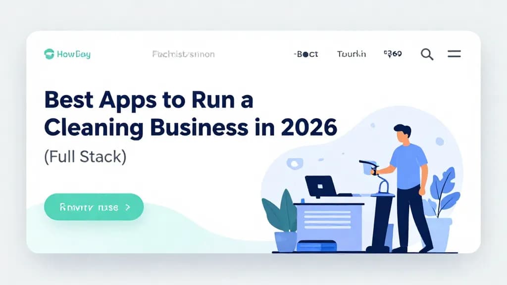 Featured image for Best Apps to Run a Cleaning Business in 2026 (Full Stack)