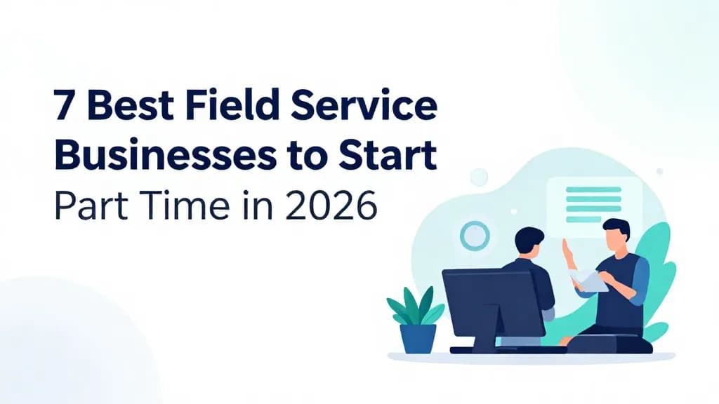 7 Best Field Service Businesses to Start Part-Time in 2026