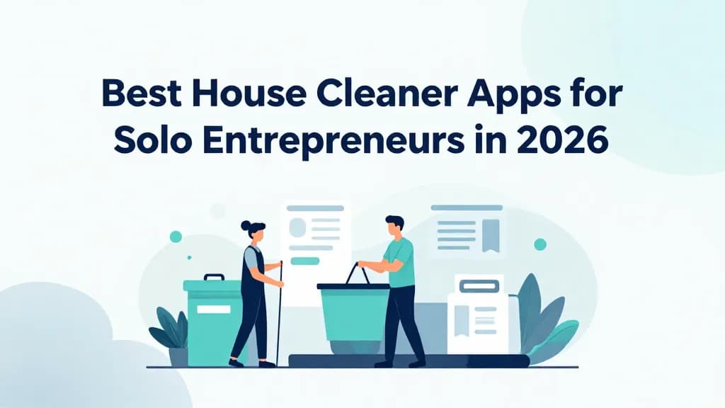 Featured image for Best House Cleaner Apps for Solo Entrepreneurs in 2026