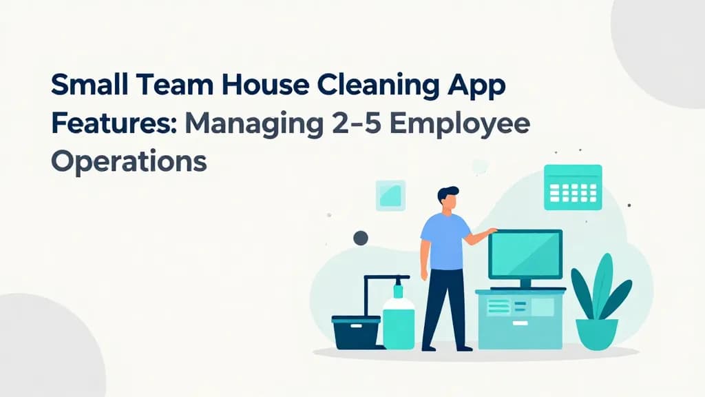 Featured image for Small Team House Cleaning App Features: Managing 2-5 Employee Operations