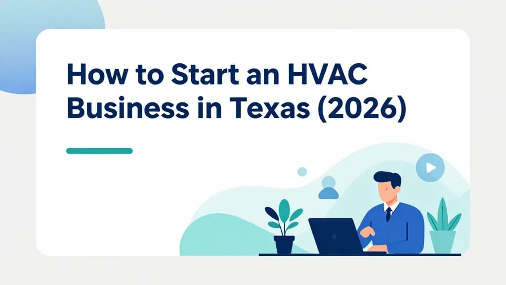 Featured image for How to Start an HVAC Business in Texas (2026)