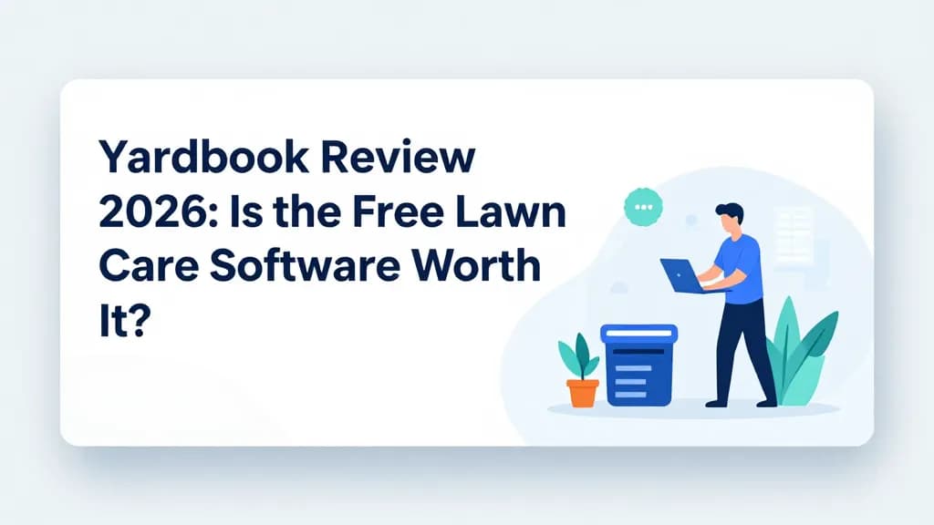Featured image for Yardbook Review 2026: Is the Free Lawn Care Software Worth It?