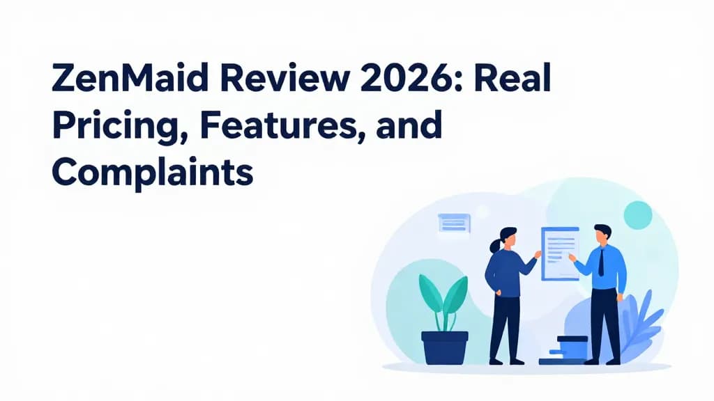 Featured image for ZenMaid Review 2026: Real Pricing, Features, and Complaints